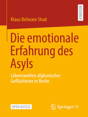 cover image of Die emotionale Erfahrung des Asyls